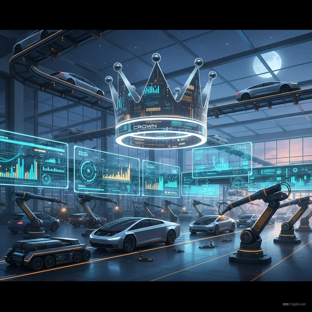 皇冠体育 - 特斯拉全自动制造车间曝光：工业4.0时代的标杆案例 配图1